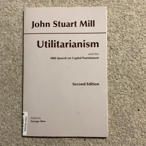 Utilitarianism ethics book